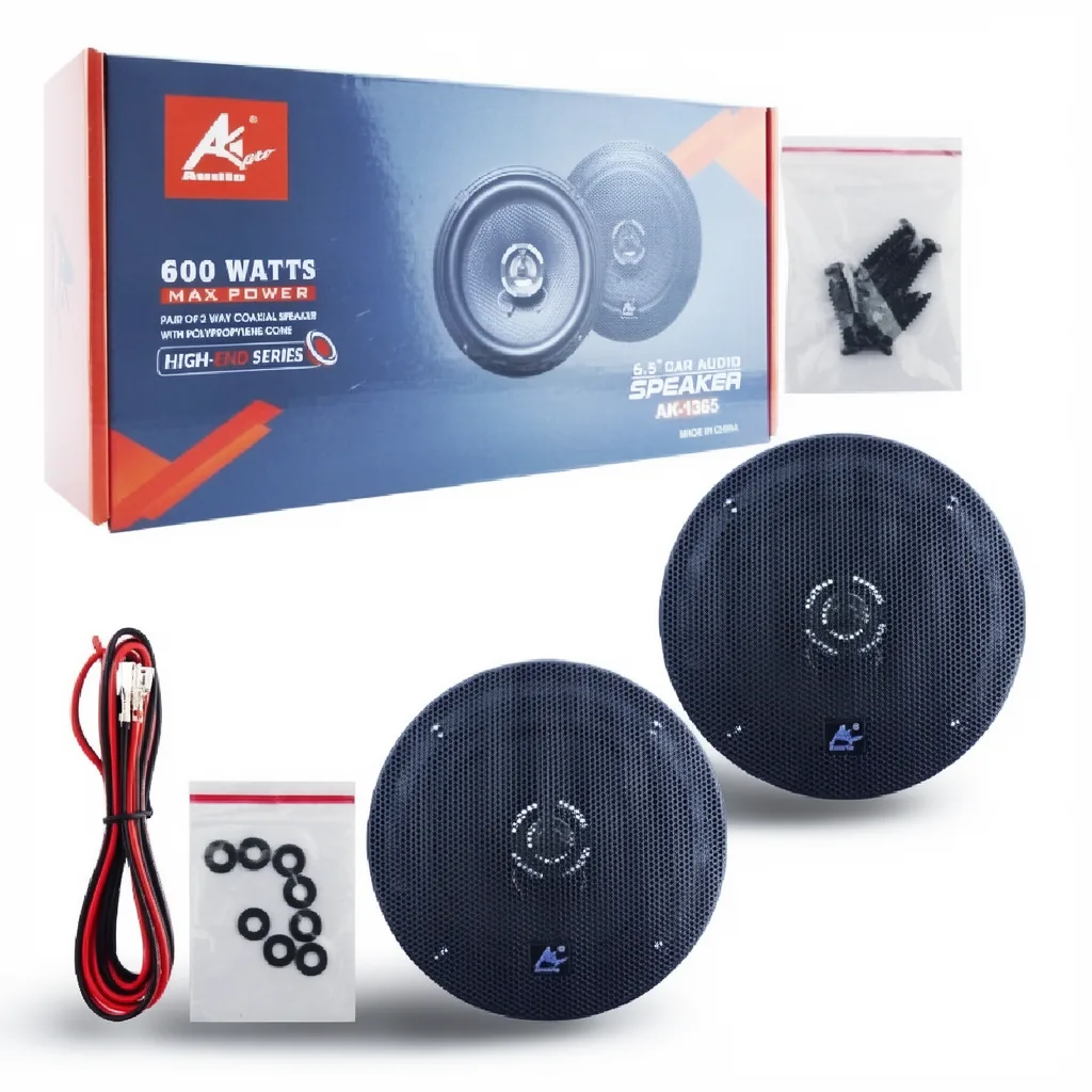 Parlante Marca AK-PRO Modelo AK-1365 De 6.5 Pulgadas Y 600 Watt El Par - imagen 2
