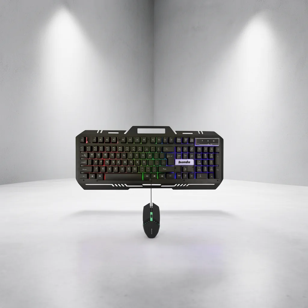 Teclado + Mouse Gamer USB Con Luz LED. Marca BANDA. - imagen 9