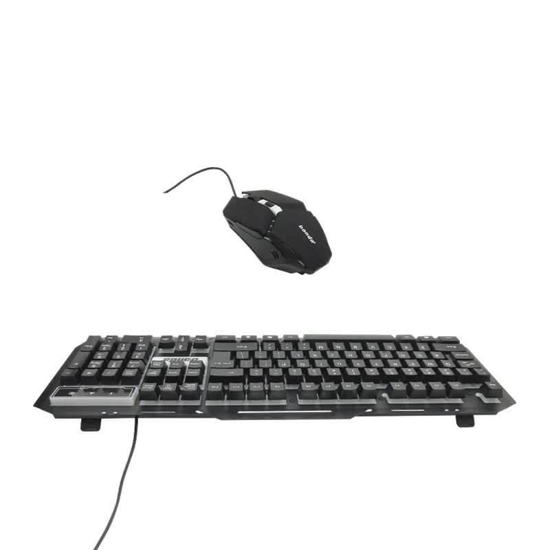 Teclado + Mouse Gamer USB Con Luz LED. Marca BANDA. - imagen 3