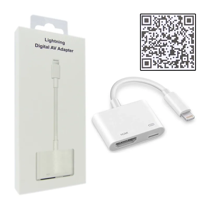 Cable Adaptador Lightning A HDMI Hembra + Puerto De Carga - imagen 3