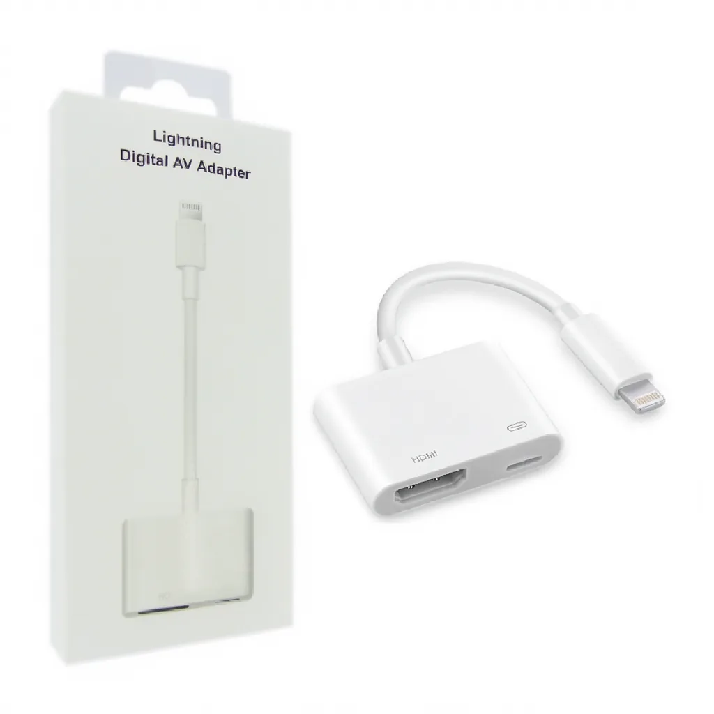 Cable Adaptador Lightning A HDMI Hembra + Puerto De Carga - imagen 6