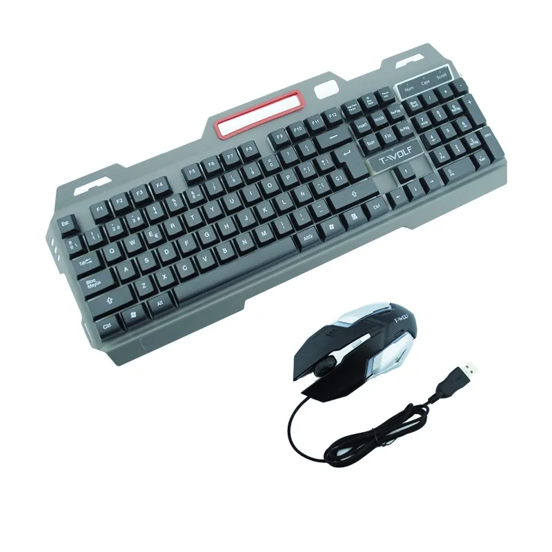Teclado + Mouse Gamer Con Luz Marca WOLF GAMER. - imagen 5