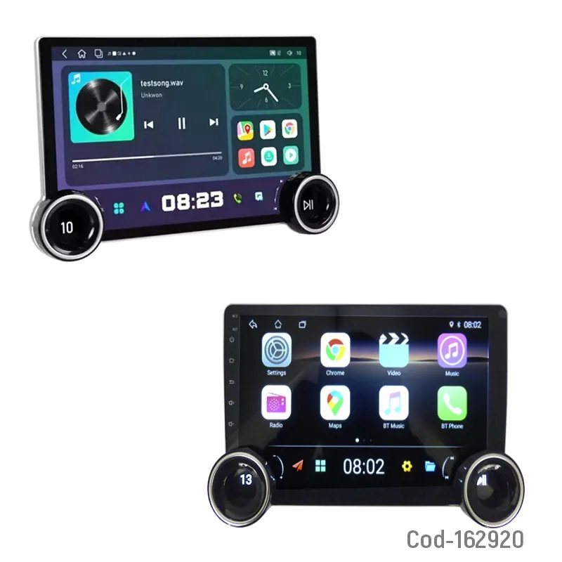 Radio Para Auto Con Pantalla 10.1 Pulgadas Con Carplay Y Android, Pantalla Touch Y Botones Redondos. - imagen 5