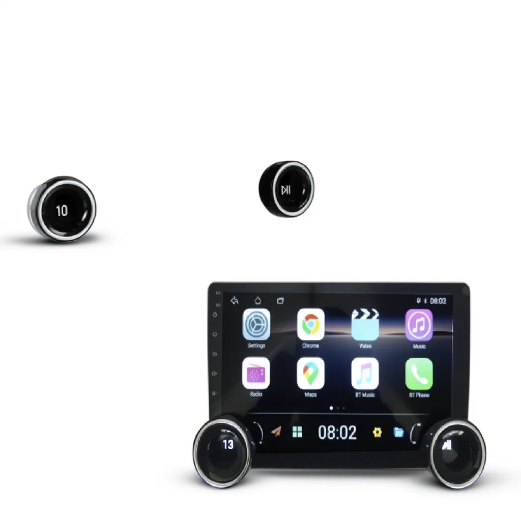 Radio Para Auto Con Pantalla 10.1 Pulgadas Con Carplay Y Android, Pantalla Touch Y Botones Redondos. - imagen 8