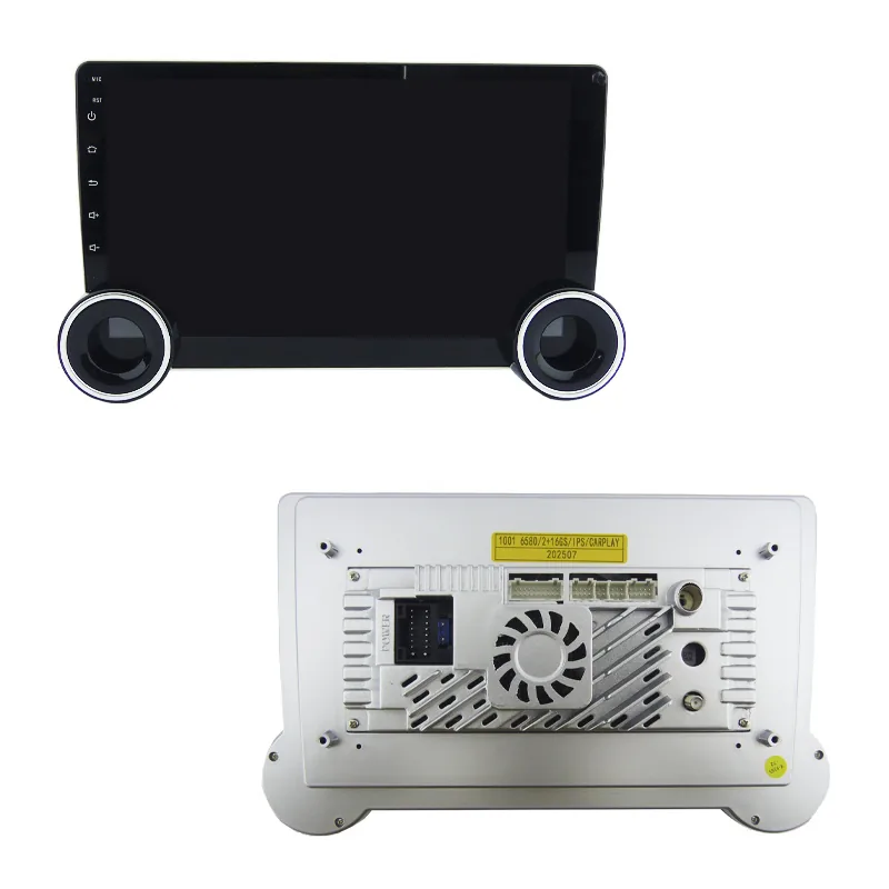 Radio Para Auto Con Pantalla 10.1 Pulgadas Con Carplay Y Android, Pantalla Touch Y Botones Redondos. - imagen 3