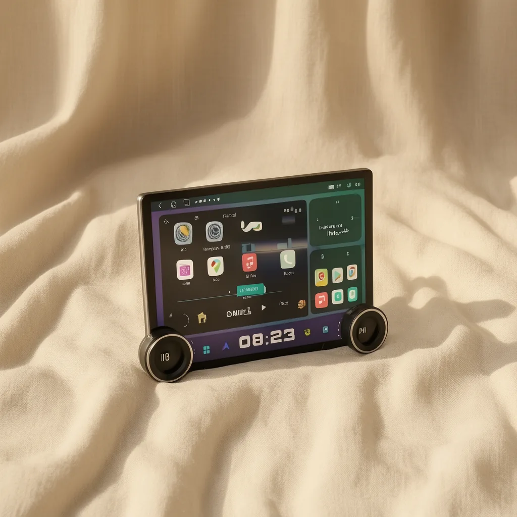 Radio Para Auto Con Pantalla 10.1 Pulgadas Con Carplay Y Android, Pantalla Touch Y Botones Redondos. - imagen 9