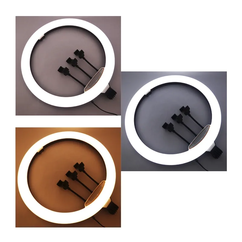 Aro LED De 18” Y 45 Cm, Modelo LIJ-45 De 3 Soportes, Control Remoto Y Atril. - imagen 5