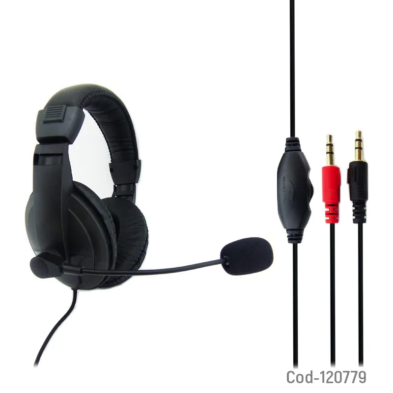 Audifonos Para Pc Con Microfono, PC.  Con Regulador De Volumen. - imagen 3