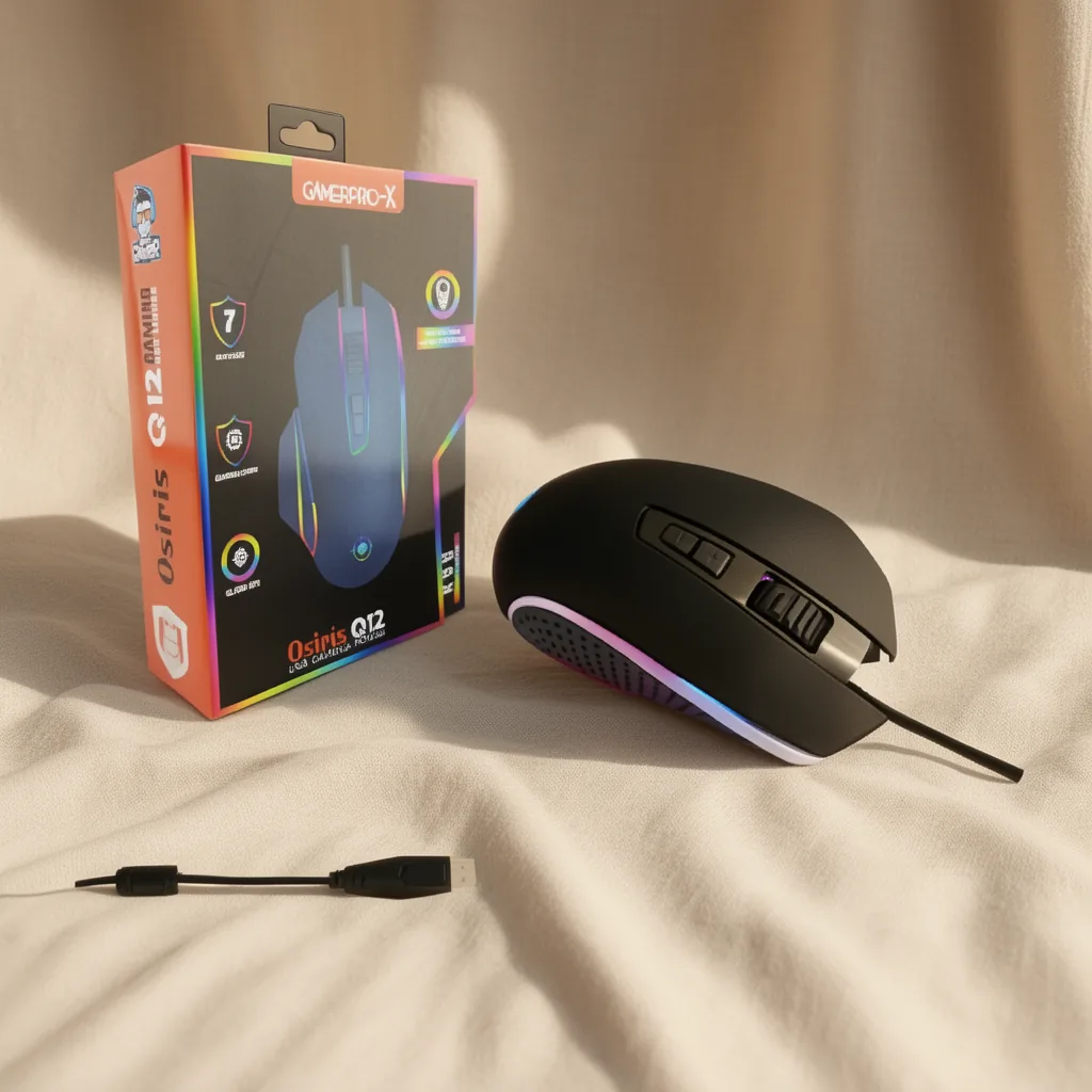 Mouse Gamer USB OSIRIS Q12 GAMEPRO-X 6B. - imagen 6