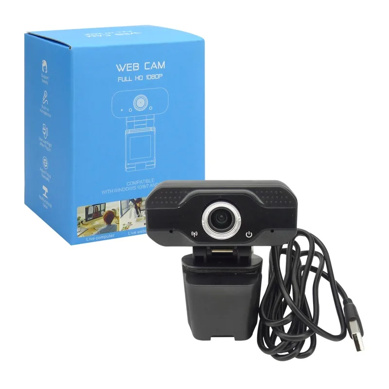 Camara WEB Con Microfono Q12, Full HD 1080P, Conexion USB - imagen 7
