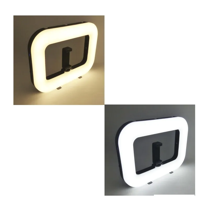 Aro LED Rectangular Modelo E30 Recargable Con Soporte Para Smartphone Y Control Bluetooth. - imagen 5