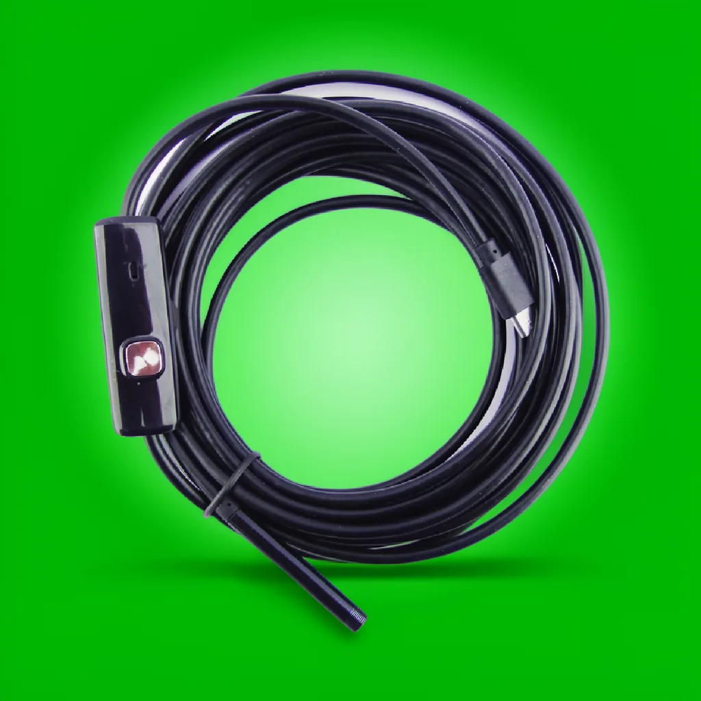 Camara Endoscopica Para Smartphone Con Cable De 5 Metros. OTG Mas Tipo C - imagen 9