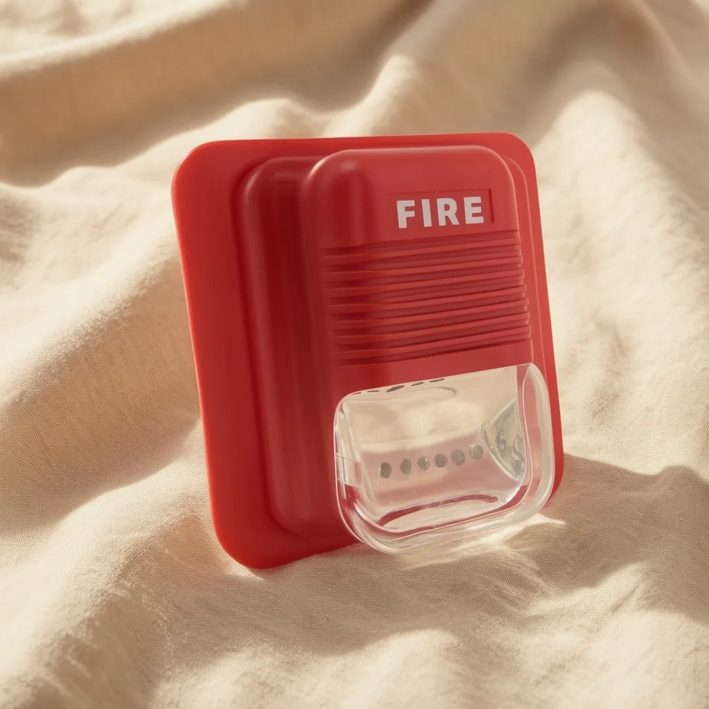 Alarma Sirena Mas Strobo Para Incendio FIRE En 3 Tonos. DC 12 A 24 Volt - imagen 8