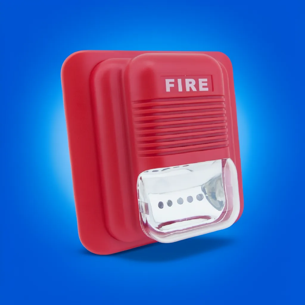 Alarma Sirena Mas Strobo Para Incendio FIRE En 3 Tonos. DC 12 A 24 Volt - imagen 9