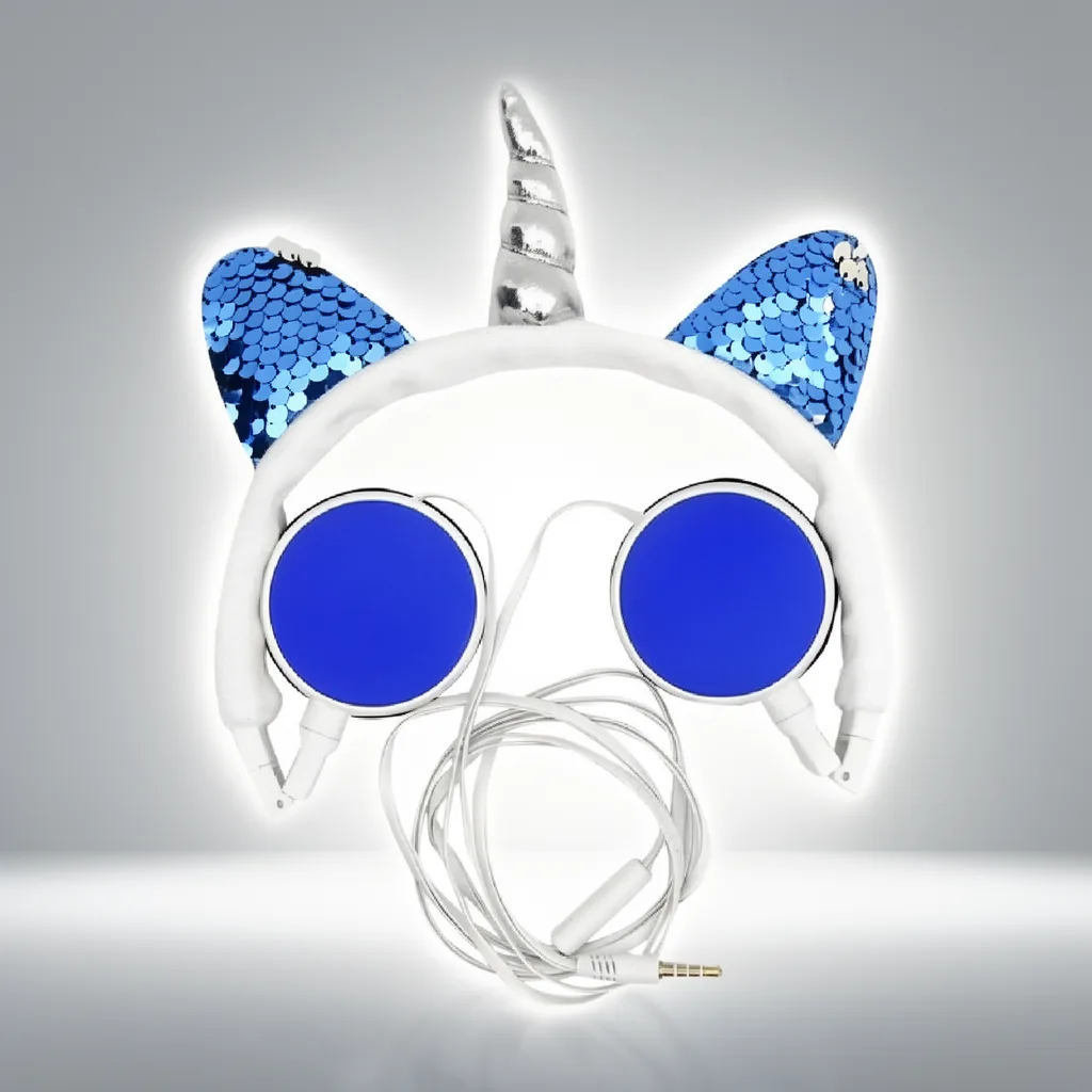 Audifonos Para Niños Con Cable De Vincha Unicornio 3.5Mm, Modelo DMZ-11 - imagen 10