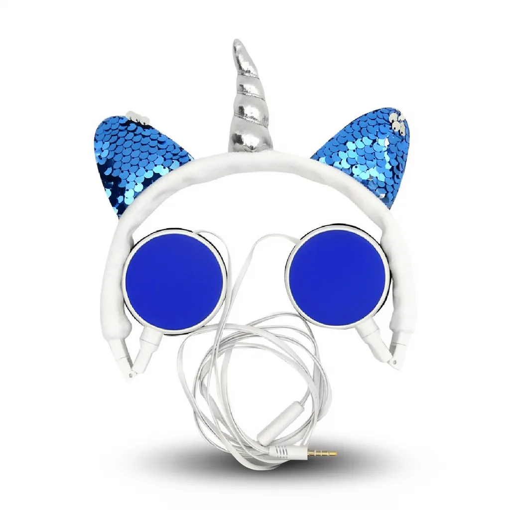 Audifonos Para Niños Con Cable De Vincha Unicornio 3.5Mm, Modelo DMZ-11 - imagen 9