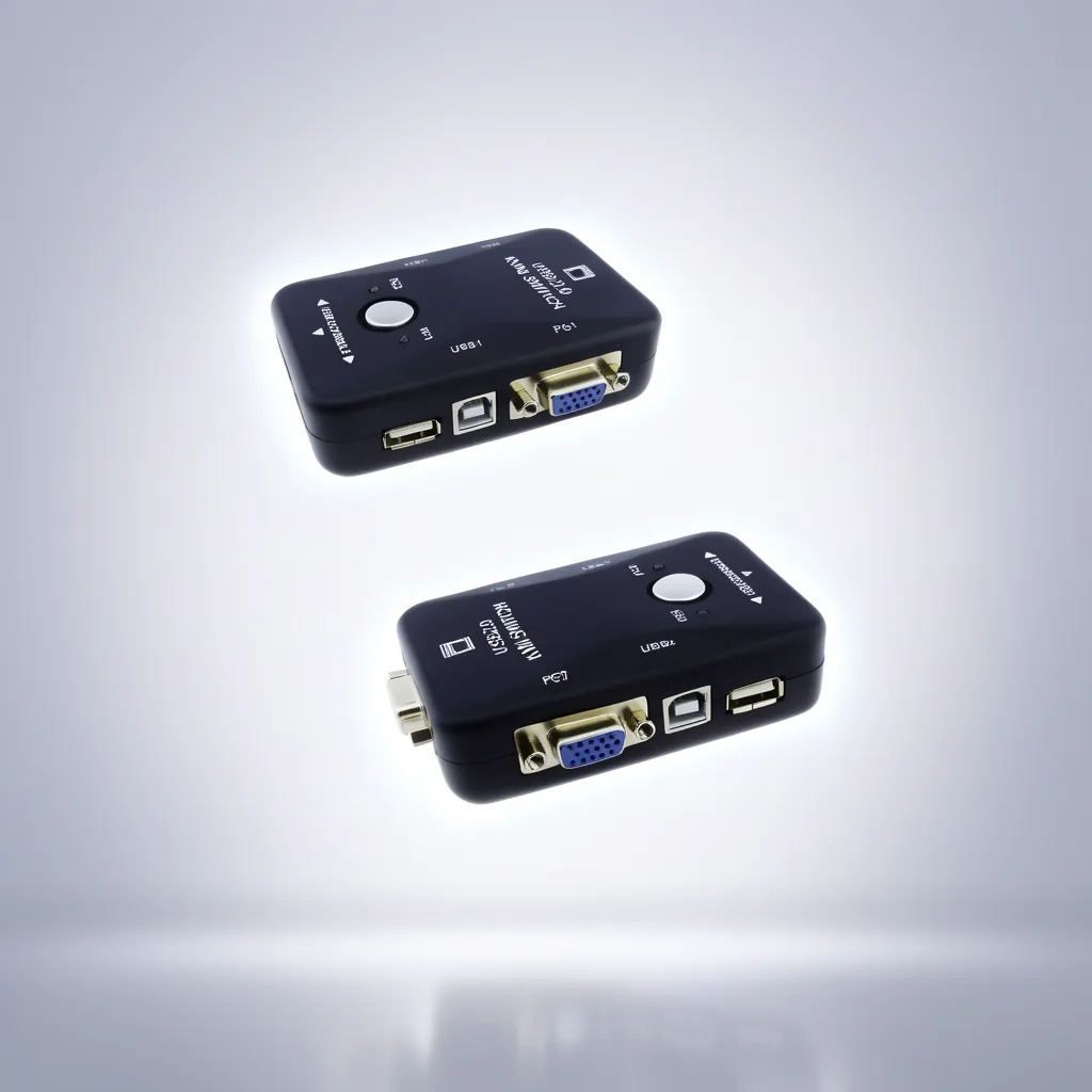 Switch KVM USB 2.0 Modelo KVM-21UA Conexion USB/VGA/Impresora Capacidad 2 PC. - imagen 10