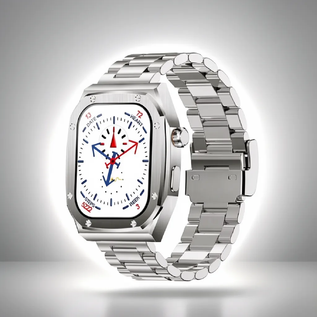 Reloj Smartwatch Modelo Z17MAX De Malla En Metal - imagen 4