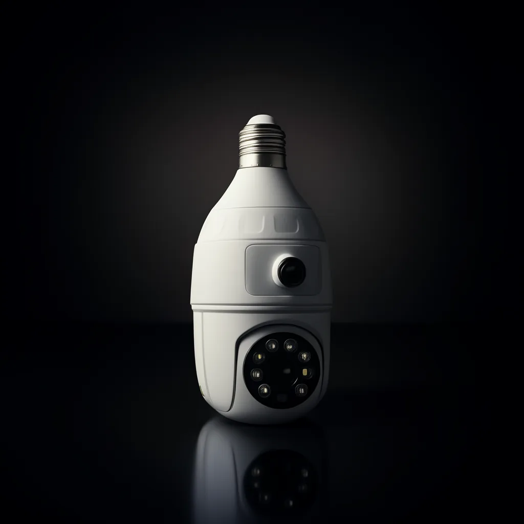 Camara De Vigilancia IP Wifi Tipo Ampolleta Marca JORTAN De 8 LED Y Resolucion De 2 Mp, Compatible Con App YOOSE. - imagen 2