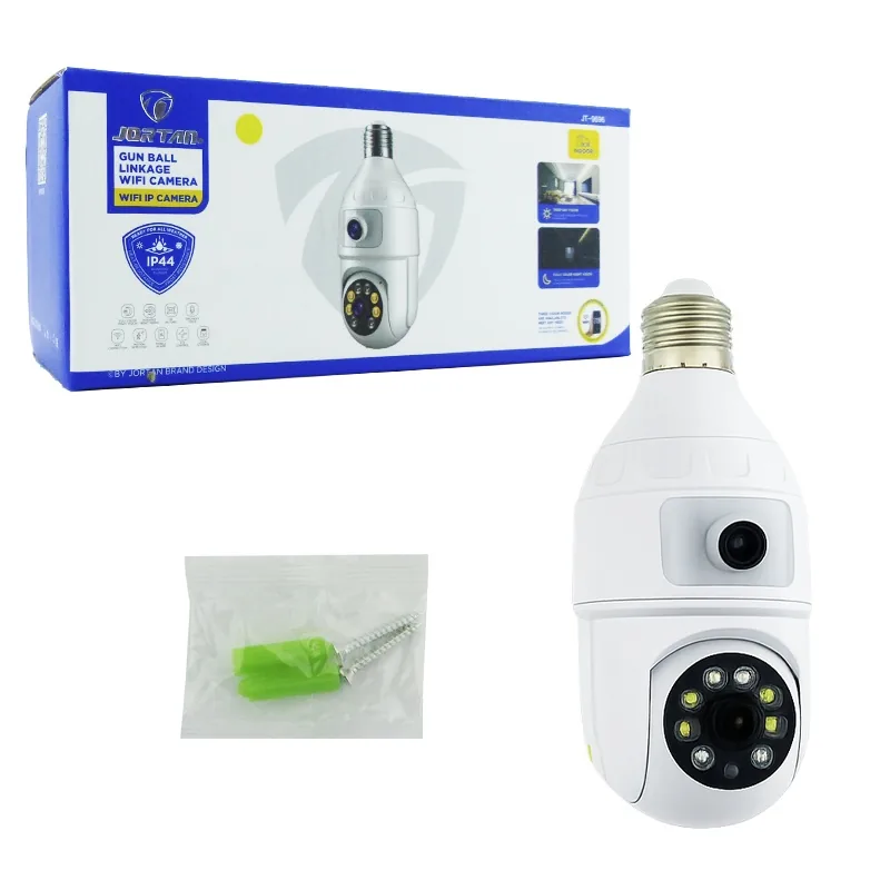 Camara De Vigilancia IP Wifi Tipo Ampolleta Marca JORTAN De 8 LED Y Resolucion De 2 Mp, Compatible Con App YOOSE. - imagen 1