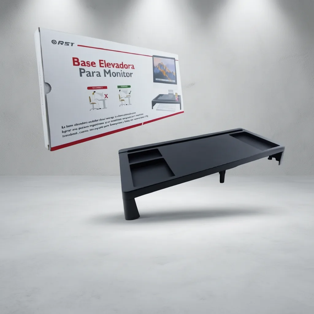 Mesa Base Elevadora Para Monitor De Computador. Marca RST. - imagen 4