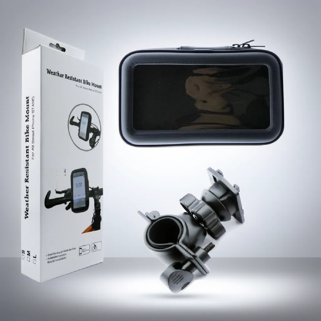 Porta Smartphone Touch Para Moto/Bicicleta De Hasta 5.5”. En Caja - imagen 8