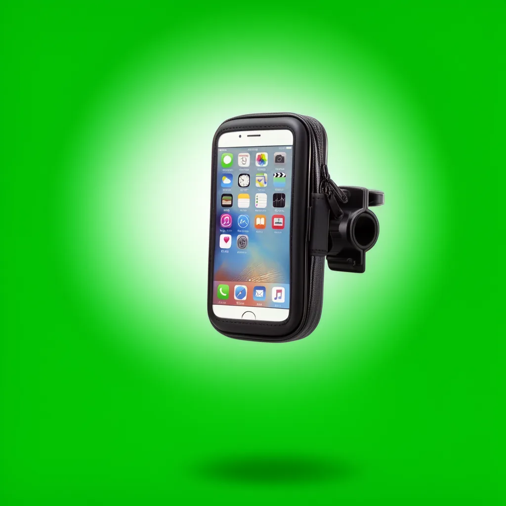 Porta Smartphone Touch Para Moto/Bicicleta De Hasta 5.5”. En Caja - imagen 6