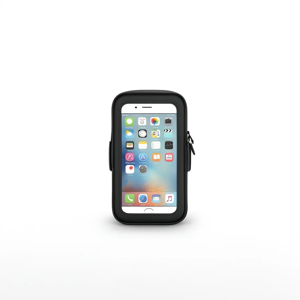 Porta Smartphone Touch Para Moto/Bicicleta De Hasta 5.5”. En Caja - imagen 4