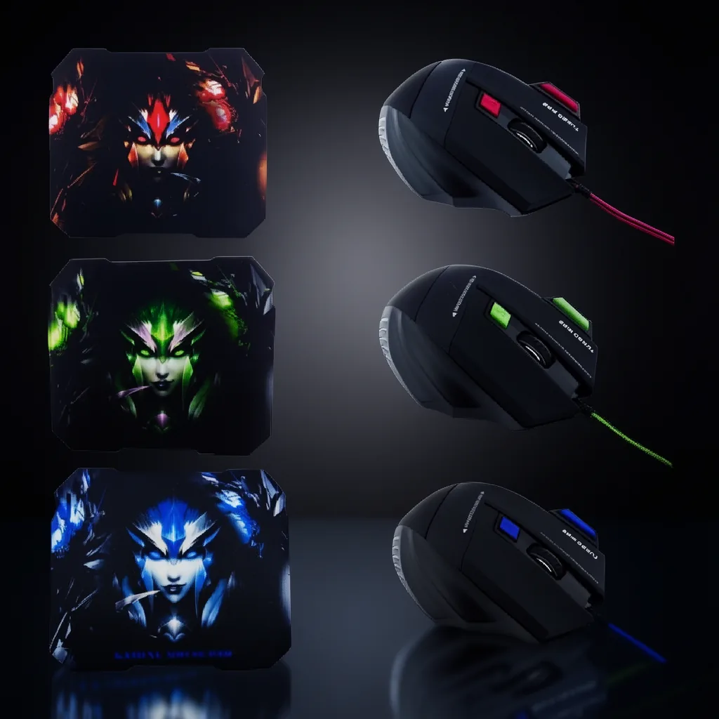 Mouse Y Mouse Pad KEYWIN 7B - imagen 7