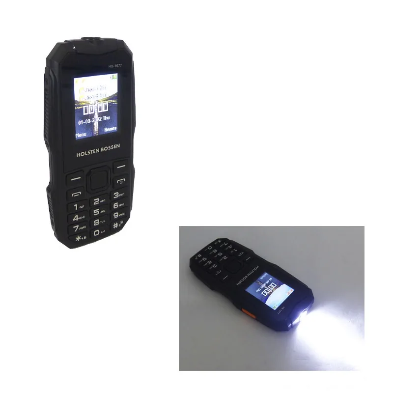 Telefono Celular Dual SIM Modelo HB-1077 Tipo Survivor, Marca HOLSTEN BOSSEN. - imagen 5