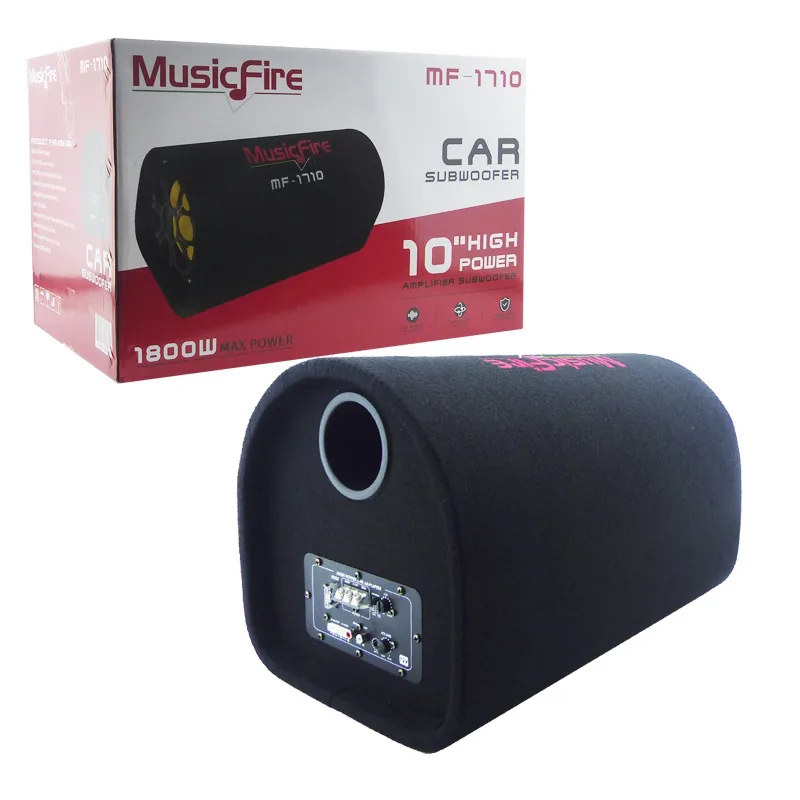 Bazooka 10 Pulgadas A 12 Volt Marca MUSIC FIRE Modelo MF-1710 De 1800 Watt - imagen 1