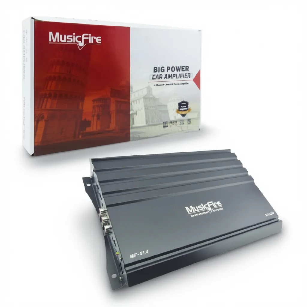 Amplificador Marca MUSICFIRE De 3000 Watt Por 4 Canales A 12 Volt Modelo MF-414 - imagen 4