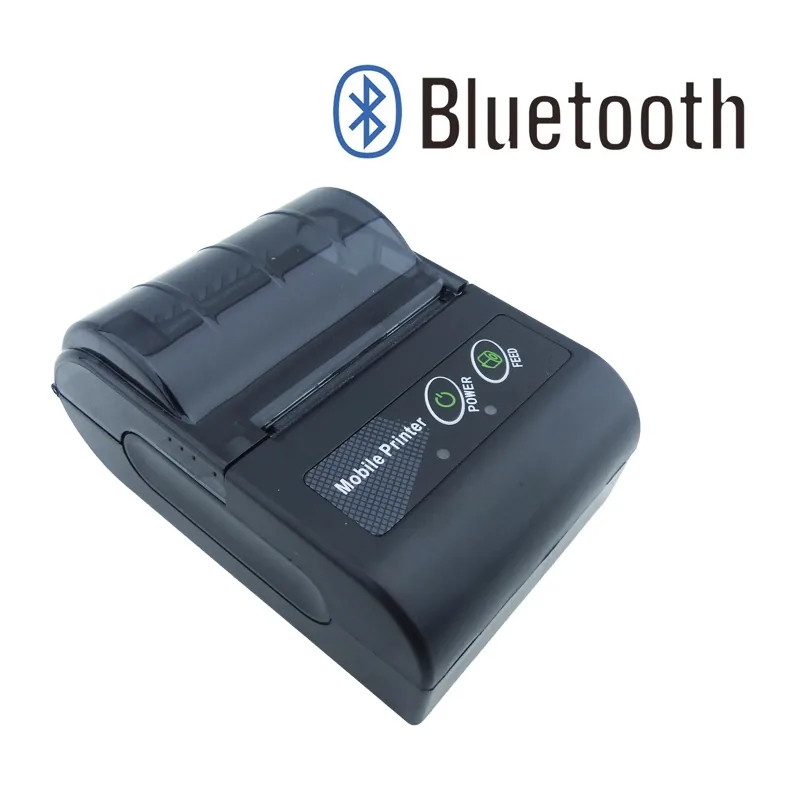 Impresora Termica TYPEC Mini Bluetooth Con 2 Rollos De Papel De 58 Mm. - imagen 5