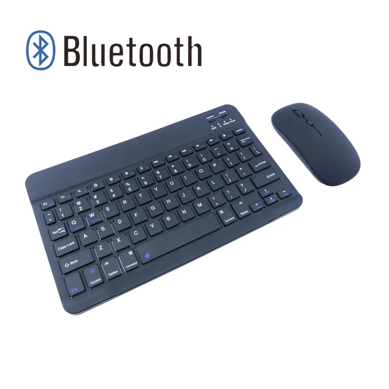 Teclado Y Mouse Con BLUETOOTH – INALAMBRICO Compatible Con Tablet, Smartphone Y PC. Colores Varios - imagen 5