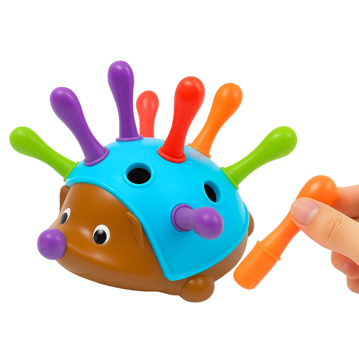 JUGUETE ERIZO MOTRICIDAD FINA MONTESSORI - imagen 1