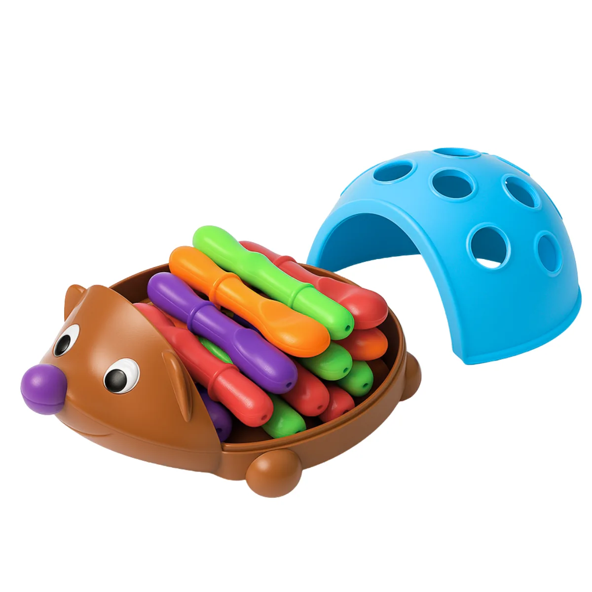 JUGUETE ERIZO MOTRICIDAD FINA MONTESSORI - imagen 3